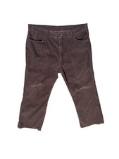 Vintage 80s Levi’s Corduroy Pants Brown Bootcut 42x27 Men’s USA Made Style
