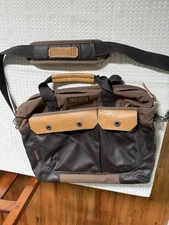 Duluth Trading Co Fire Hose DT Bona Fide Canvas Briefcase/laptop Bag