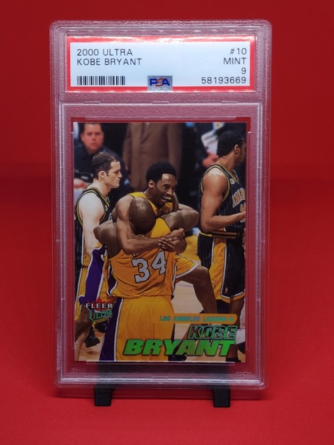 2000 Fleer Ultra Kobe Bryant #10 PSA 9 (pop 320) Shaq/Kobe champions