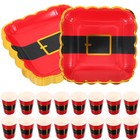  Kuchen Pappteller Und Becher Festliche Partyzubehör Papierschalen