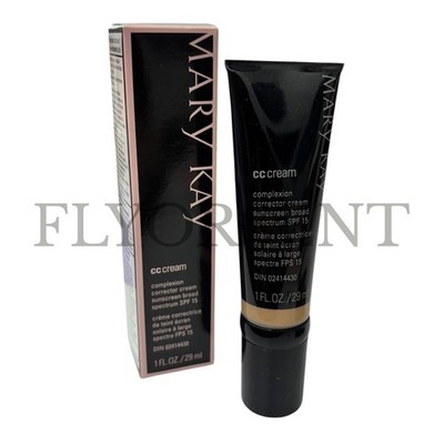 Mary Kay CC Cream Sunscreen Broad Spectrum SPF 15-Medium To Deep READ