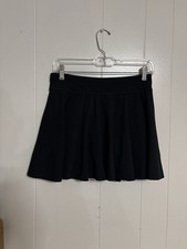Under Armour Youth Girls Large Skirt W/ Shorts Skort Black Pockets Stretch