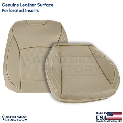 2018-2019 For Subaru Outback Genuine Leather Driver Side Seat Covers Ivory