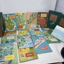 American Geographical Society Around the World Program Lot 15 Booklets - 3 Boxes