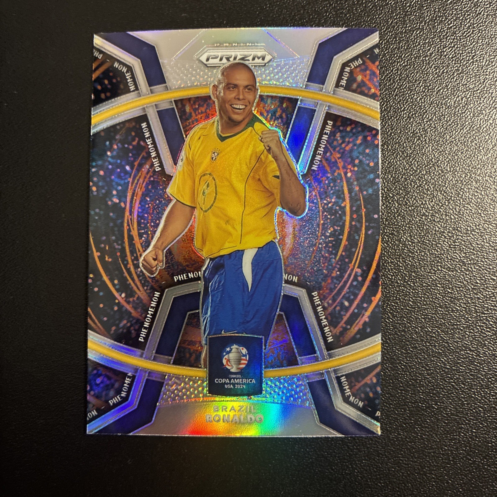 2024 Prizm CONMEBOL Copa America Phenomenon Silver Prizm #38 Ronaldo Brazil