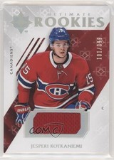 2018 Upper Deck Ultimate Collection Rookies Jerseys /399 Jesperi Kotkaniemi au7