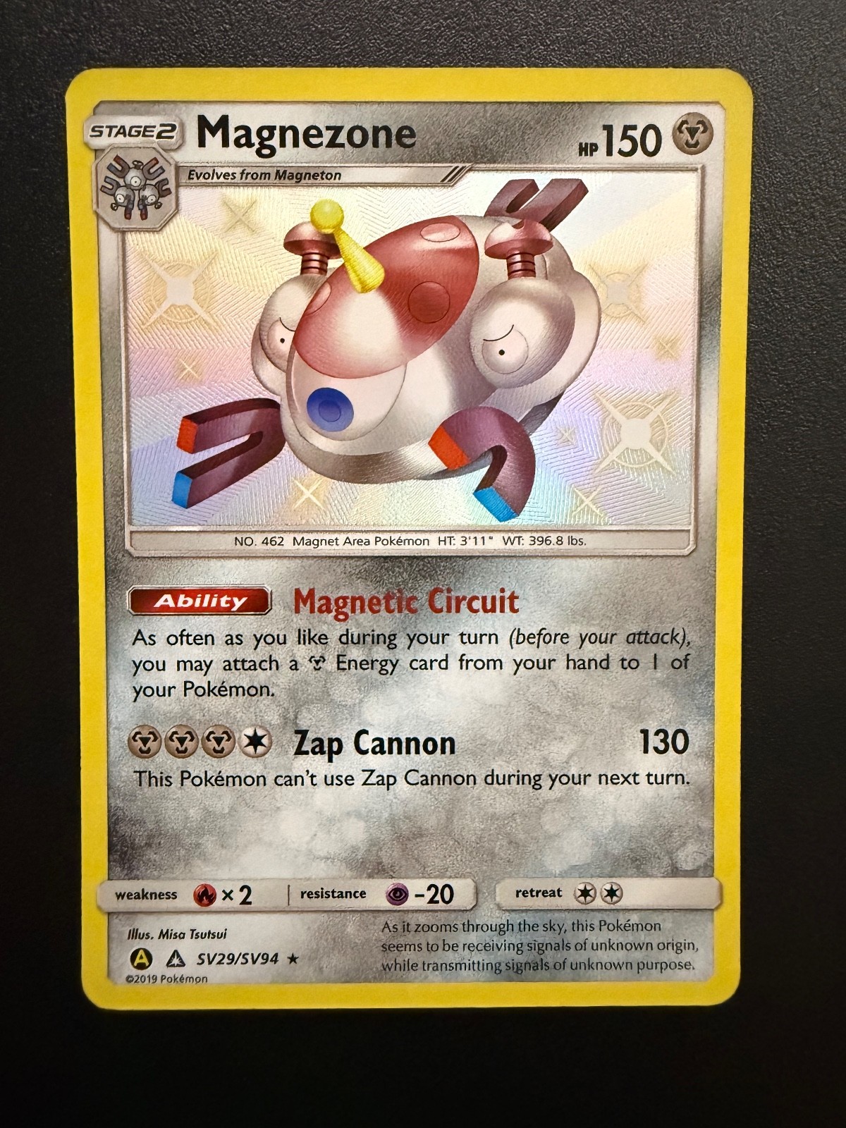 Magnezone Shiny Holo Rare Hidden Fates: Shiny Vault SV29/SV94 NM