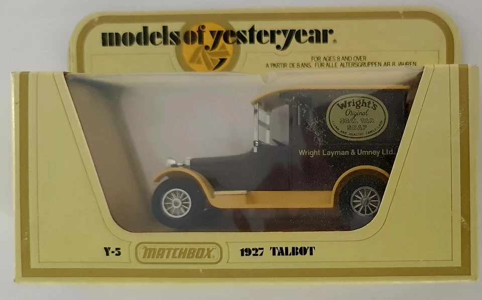 MATCHBOX Models of Yesteryear 1927 Talbot Wrights Coal Tar Soap Y-5 1:43 - Image 2 of 4