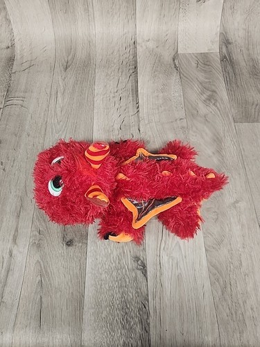 Dragon Plush Stuffed Animal Stuffies Baby Blaze Mouth Storage 10” Magnetic Feet - Picture 7 of 11