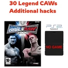 WWE SmackDown! vs. Raw 2006 CAWs Save PS2 Memory Card Unlocked Saves