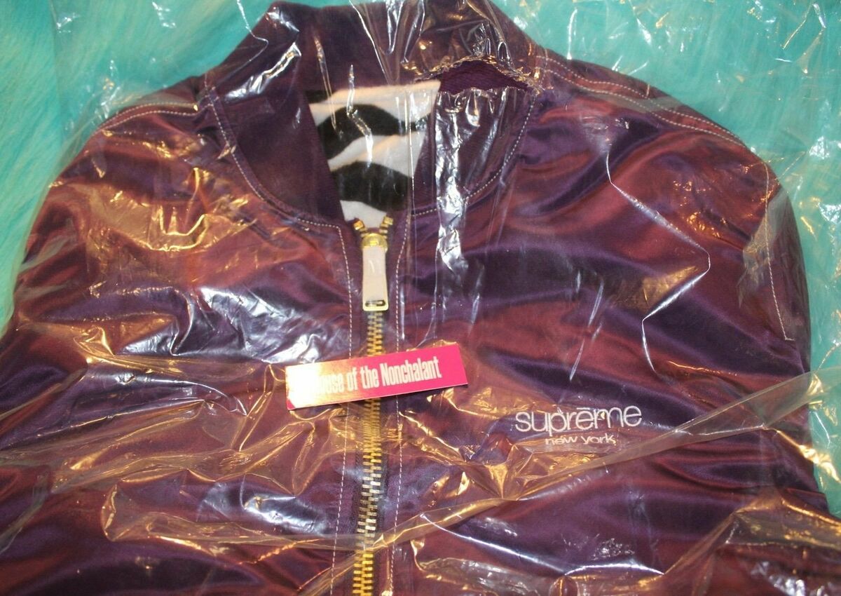 2017 Supreme Contrast Stitch Reversible MA-1 Jacket Zebra 2017 Supreme Contrast Stitch Reversible MA-1 Jacket Zebra