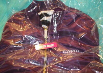 ジャケット・アウター supreme Contrast Stitch Reversible MA-1 Supreme Contrast Stitch Reversible MA-1 Jacket (SS17) - $328