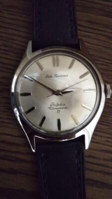 不動 SEIKO SPORTSMAN DIASHOCK 17JEWELS Vintage and Rare Seiko Sportsman Diashock 17 Jewels Hand