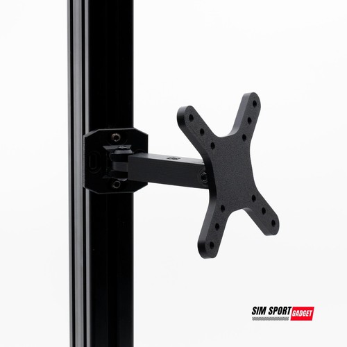 Caja de botones VESA Mount Sim Racing | Plataforma de perfil de aluminio de vuelo 50 mm 75 mm 100 mm - Imagen 1 de 5