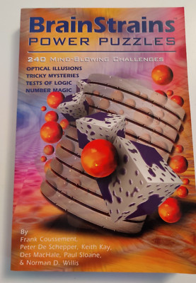 BrainStrains Power Puzzles : 240 Mind-Blowing Challenges by Peter De Schepper
