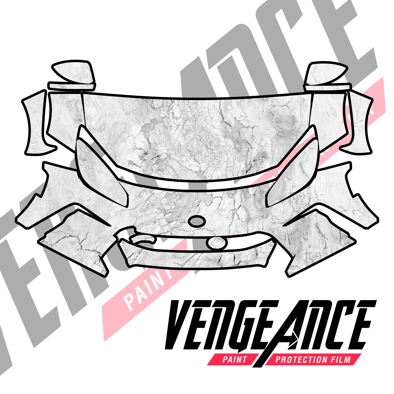 2022 TOYOTA GR86 Frontal Pre-Cut Paint Protection Film Clear Bra PPF