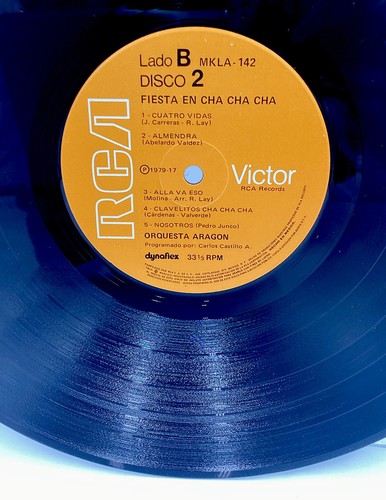 ORQUESTA ARAGON fiesta en cha cha cha (79’ RCA DELUXE 3x VINYL LP MEXICO) NM - Picture 12 of 16