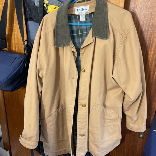 LL Bean Flannel Lined Field Jacket Barn 