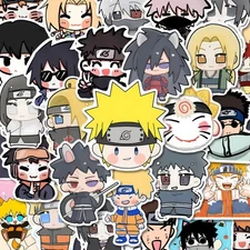 Naruto 54 Assorted Vinyl Chibi Sticker, No Repeat, Naruto Stickers SHIP FROM USA