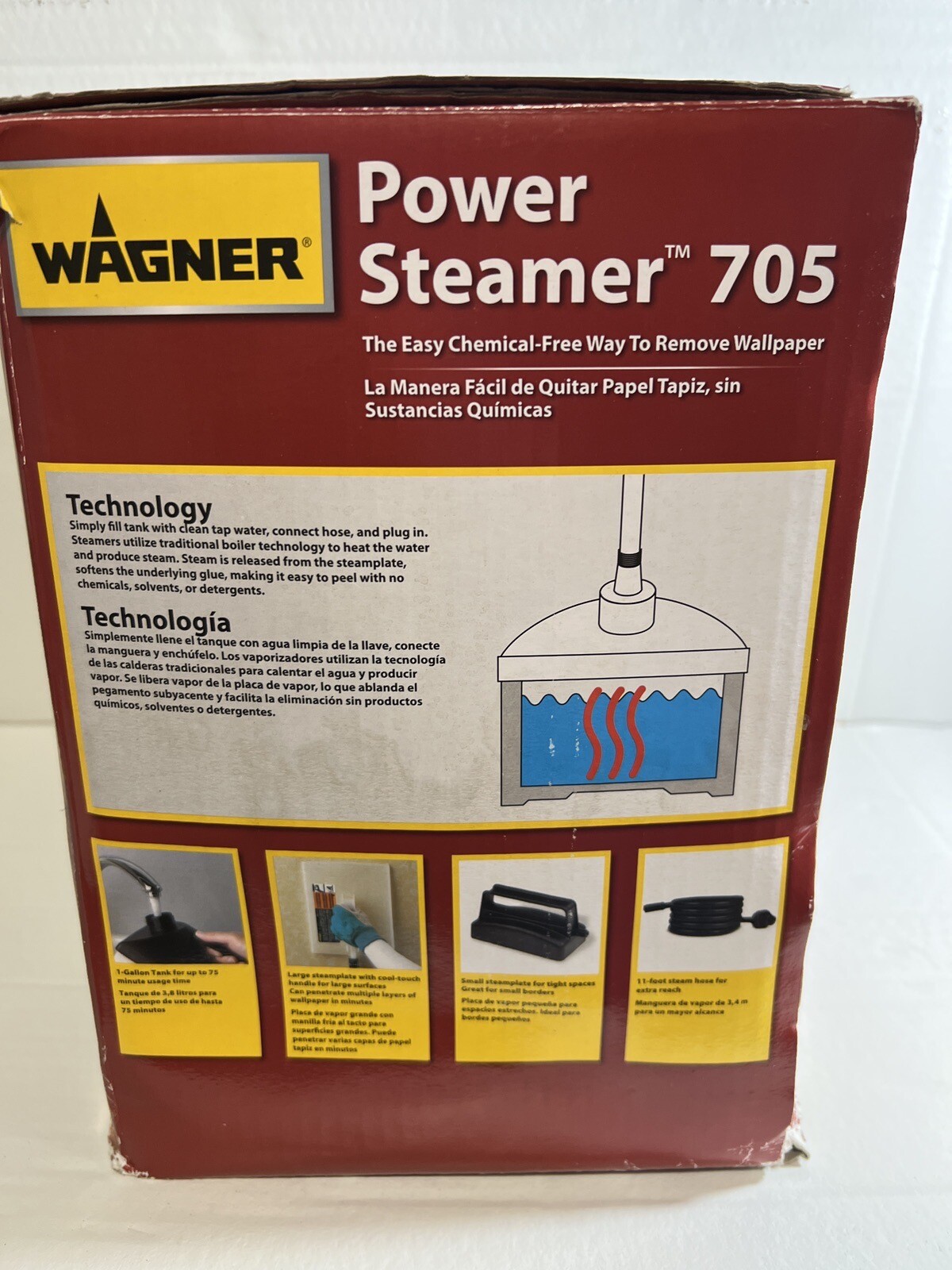 WAGNER 705 Power Steamer Wallpaper Remover for sale online eBay