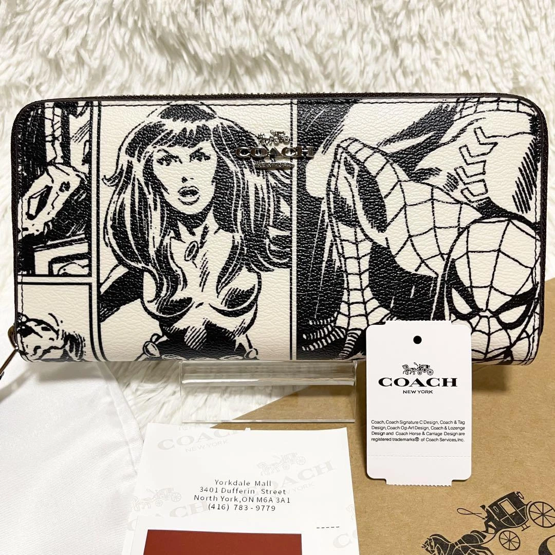 Coach spider man wallet hotsell