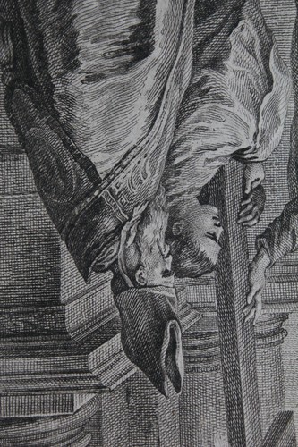 Kupferstich Nach Rubens Delignon Constantin Adore La Vraie Croix 1720 - Picture 9 of 10