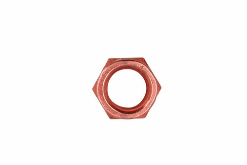 Connect 30738 Copper Flashed Nut Slotted Lock M10 x 1.5 x 14mm Hex 5pc - Picture 9 of 12