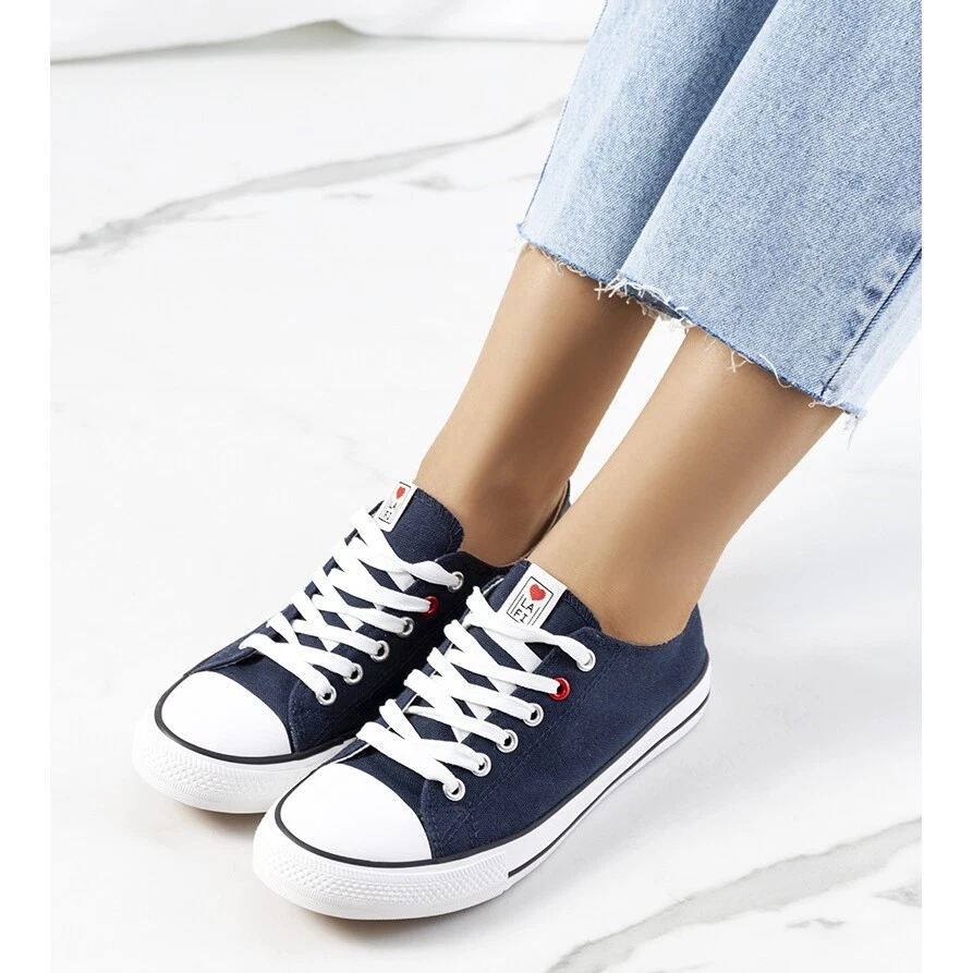 Classic navy blue Kolind women s sneakers eBay