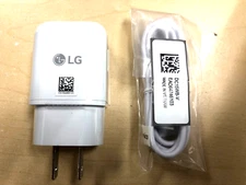 LG Original Quick Wall Charger + LG  Micro USB Cable For LG S6  S7  & ALL Micro