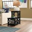 ladder end table storage shelves black furniture wood x frames l-shaped mdf new