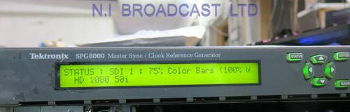 Tektronix spg8000 master SPG with composite, SDI, HD, GPS, word clock, BB - Picture 19 of 22