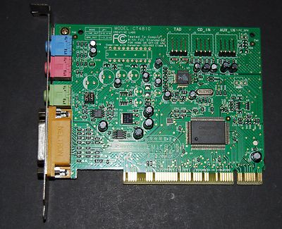 SOUNDKARTE -CT4810 CREATIVE LABS. INC-