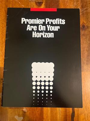 Bob Hoffman PROMIER PROFITS ARE ON YOUR HORIZON bodybuilding protein ad booklet
