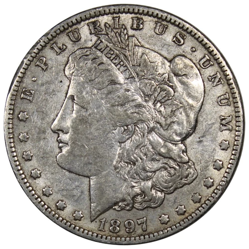 1897-O Morgan Dollar XF+ EXTRA FINE Condition Crusty A1393