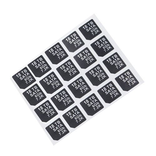 20PCS Capacity Stickers Labels FOR DELL DXD9H X7K8W 14gen Hard Disk Tray Caddy - Bild 54 von 171