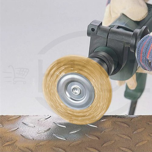 Rotary Steel Wire Cleaning Wheel Cup Brush Drill Attachment Bit Tools 6mm Shank - Picture 8 of 38