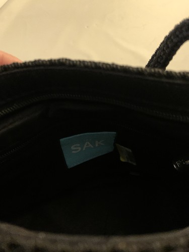 Black Knit The Sak Purse With Cherries - Picture 4 of 7