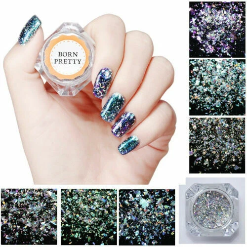 Born Pretty Multicolor Holographic Nail Art Tools