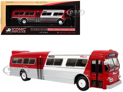 FLXIBLE 53102 NEW LOOK BUS ''PITTSBURGH TRANSIT'' 1/87 BY ICONIC REPLICAS 87-0601