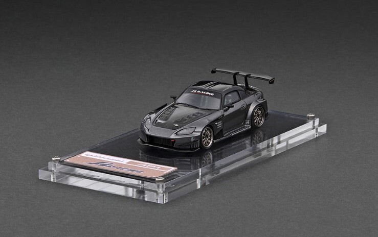 IG2560 ignition model 1:64 J'S RACING S2000 AP1 Gun Metallic model car