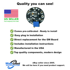 1972-1976 Pontiac Firebird V8 Tachometer Circuit Board