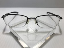 Oakley "Sculpt 6.0" Pewter 53 18 142 Eyeglass Frames - must replace lens