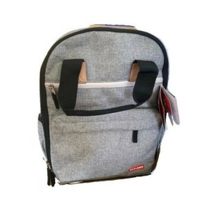 skip hop duo backpack grey melange