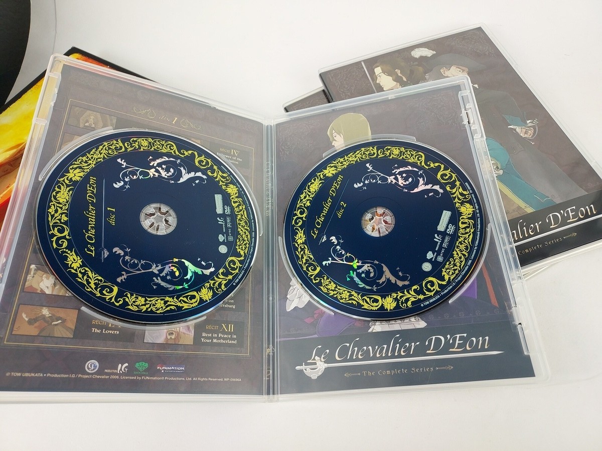 Le Chevalier D'Eon Complete Collection 5-DVD Box Set Anime E1-24