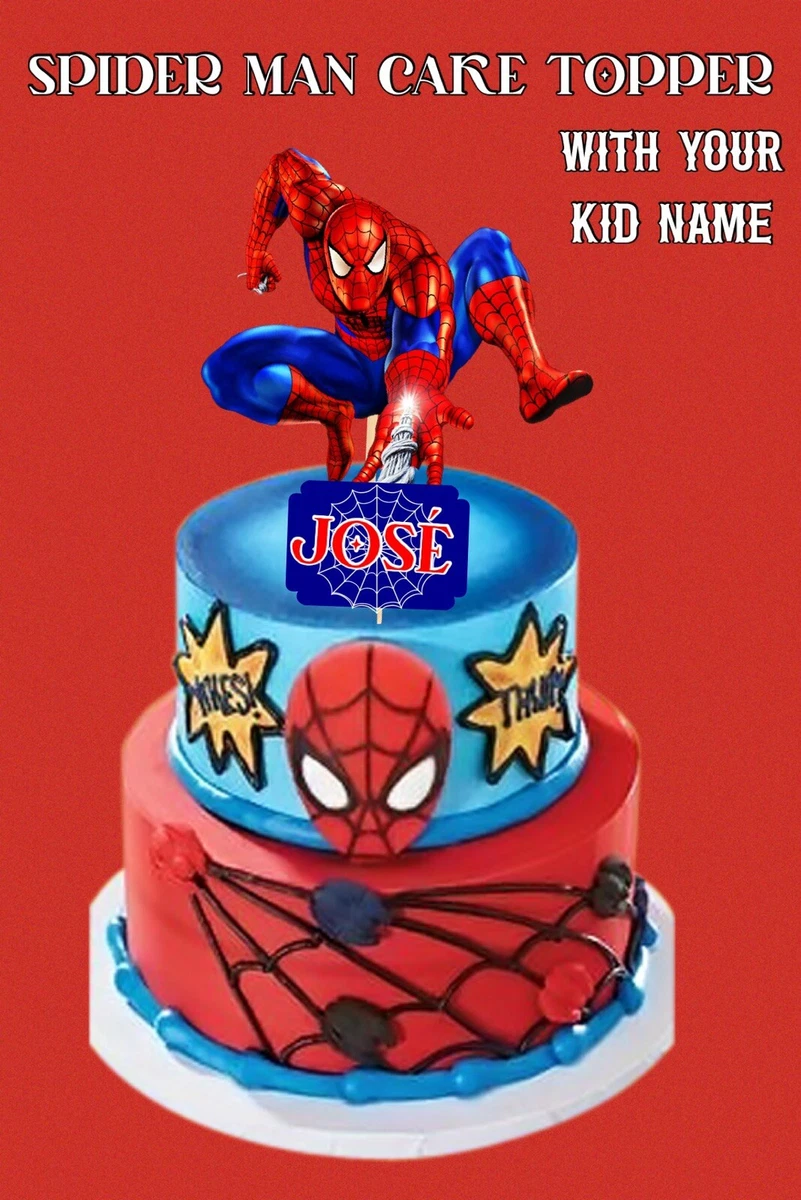 KIT DECORATION DE GATEAU SPIDERMAN