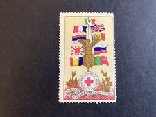 ICOLLECTZONE Italy 1916 International Flags Red Cross Stamp VF hinged