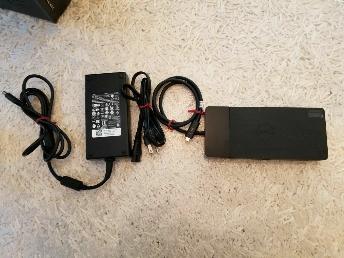 Dell WD19TB Thunderbolt Docking Station with 180W AC Power Adapter www