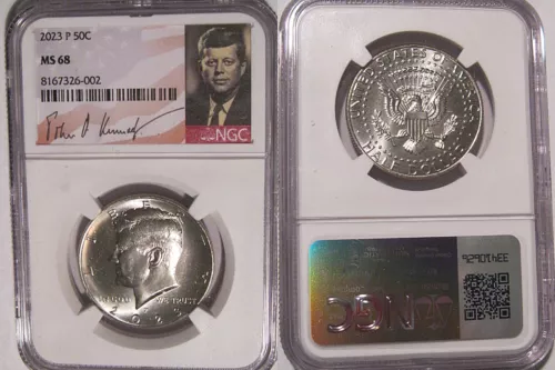 2023 P Kennedy Half Dollar 50c NGC MS 68