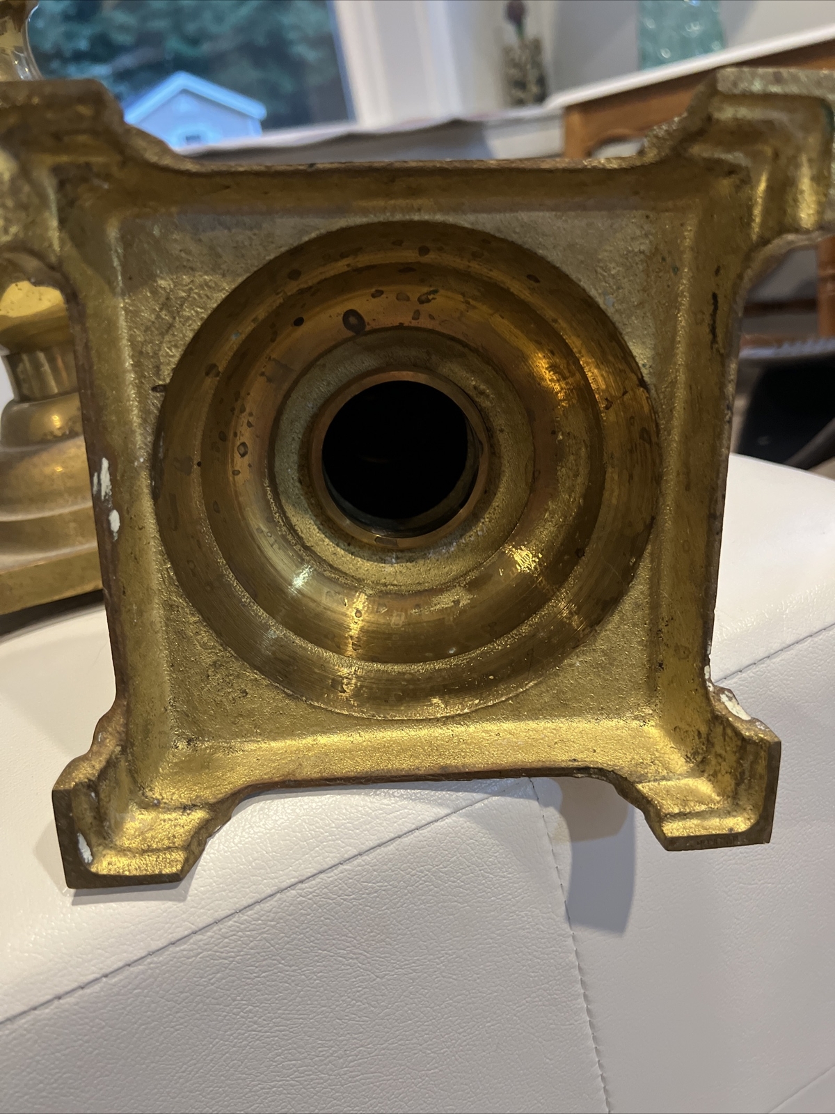 22” Vintage Brass Candlesticks eBay