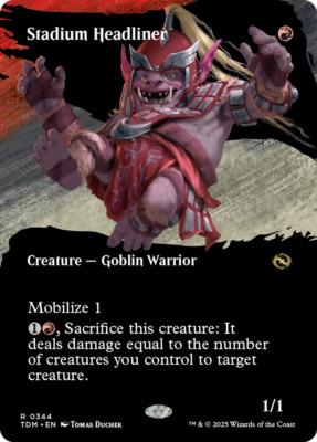 MTG | Stadium Headliner | Tarkir Dragonstorm | BORDERLESS | NM | EN